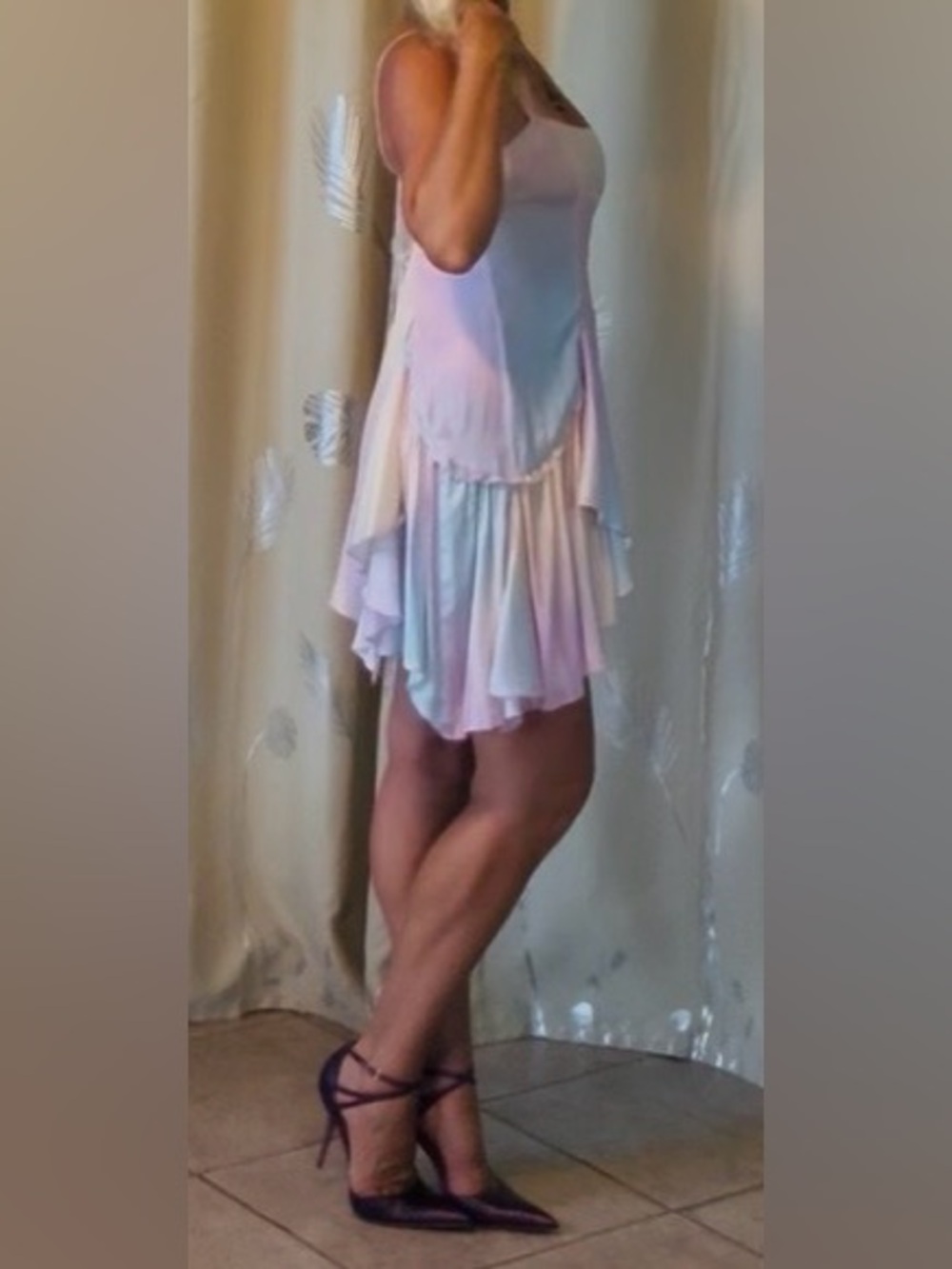 Intimately by Free People Flutter Pastel Mini Slip - Picture 6 of 12